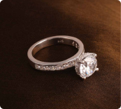 Radiant Solitaire 925 Ring