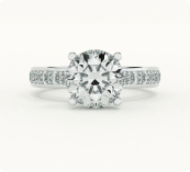 Radiant Solitaire 925 Ring