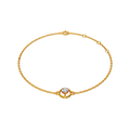 Orba Shine 9KT Gold Laboratory Grown Diamond Bracelet