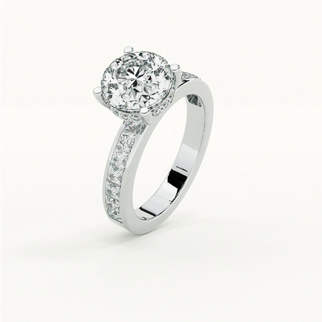 Radiant Solitaire 925 Ring